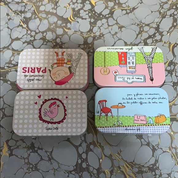 Set of 2 Paris Tins - Picture 3 of 5